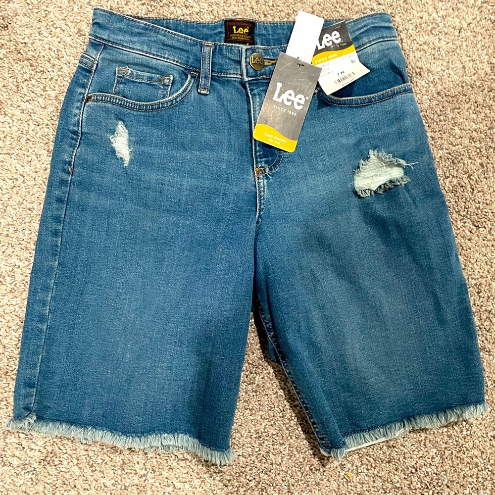 LEE NWT Women’s Denim Bermuda Shorts